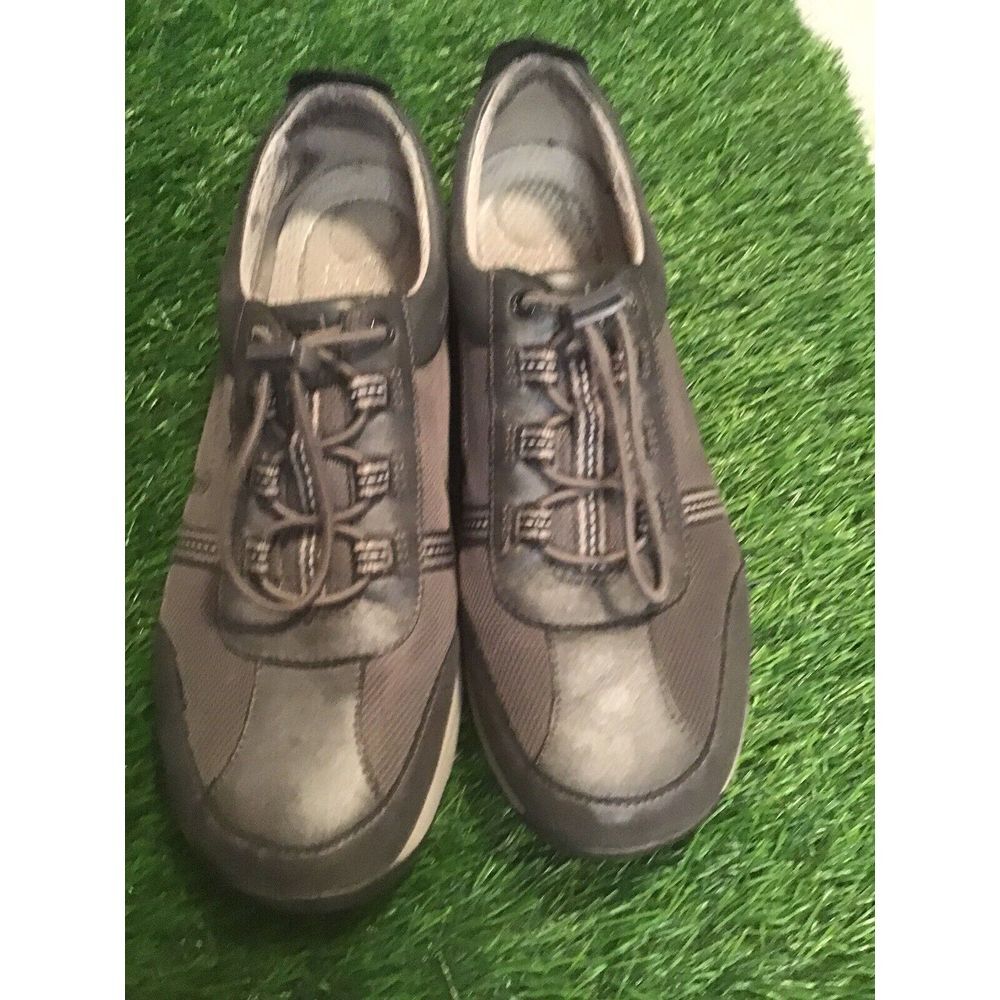 Dansko Womens Henrietta Leatherâ Gray Size 41 Or 9.5 US